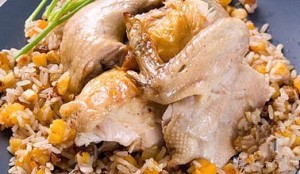 АМИЧ - ИНДЕЙКА, ФАРШИРОВАННАЯ РИСОМ