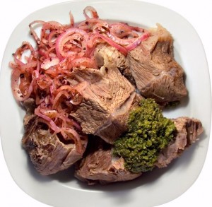 Отварное мясо