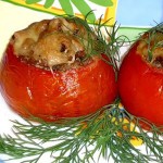 помидоры фаршированные бараньим фаршем