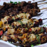 Шашлык из рубленого мяса по-дагестански