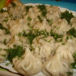 Хинкал с бараниной (дагестанская кухня)