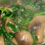 Чакапули из грибов
