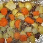Мусаха с овощами