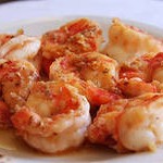 Раки с креветками в вермуте