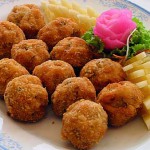 Котлетки из креветок