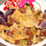 Горка из куриного филе и овощей